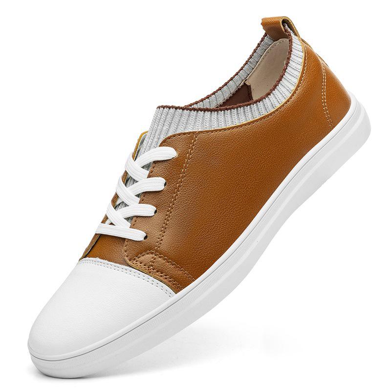 2026 Men s Trendy Plus Size Genuine Leather Casual Slip-On Shoes 45