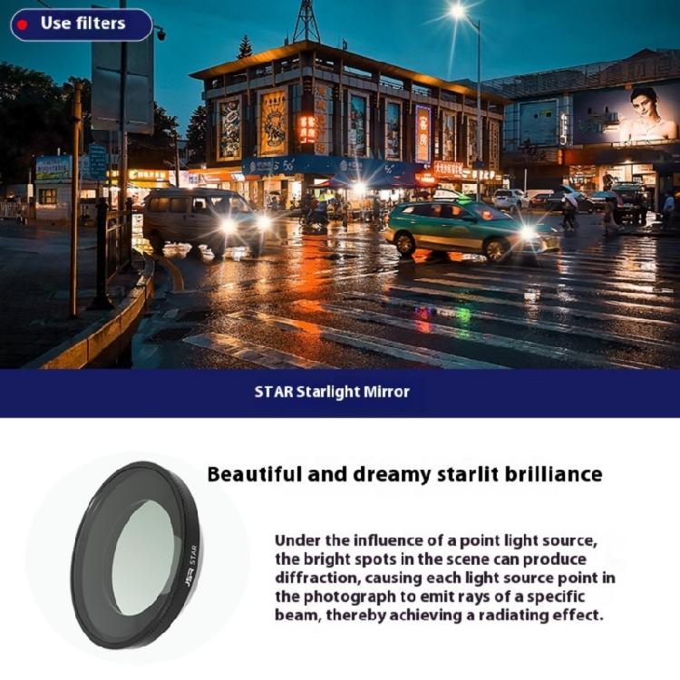 Camera Lens Filter Protective Coating Glass Quick Swaps Mechanism Multiple Scene Use For 360 GO Ultra Camera Filters