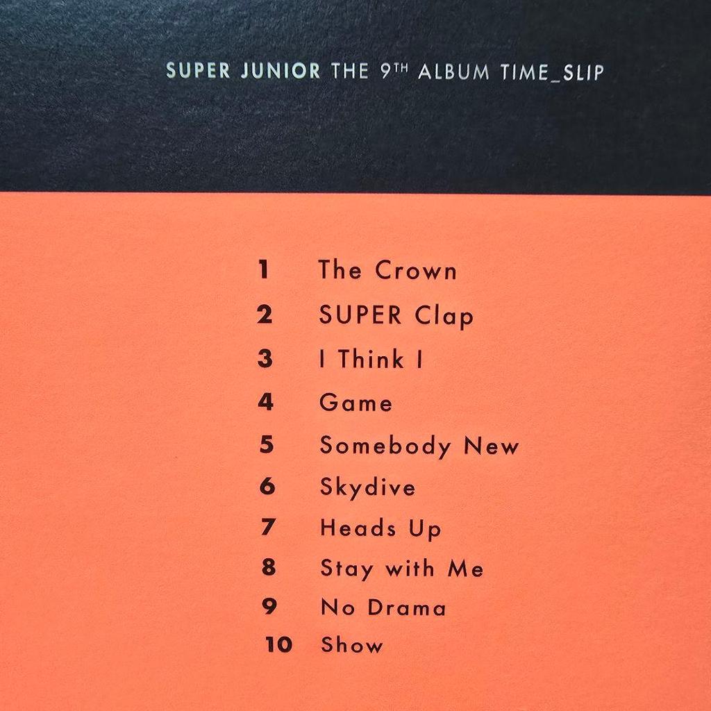 [USED] SUPER JUNIOR / TIME SLIP [Korean Edition] All Together ver.