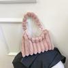 Y2K Plush Handbag Shoulder Bag Underarm Bags Suitable for Travel and Shopping