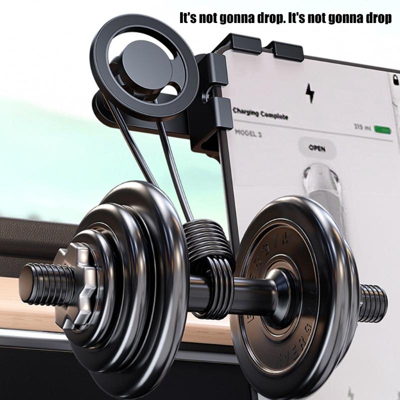 Adjustable Angles Car Cell Phones Holder 360 Degree Rotation Quick Attach Magnetic Car Phone Brackets Simple Installs