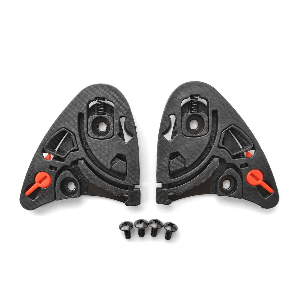 2Pcs Helmet Parts for AGV Pista Motorcycle Vent Nose Seal Mouth Button Base Helmet Accessories Motorcycle Equipments & Parts