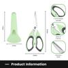 Kitchen Scissors, Kitchen Shears Multi Purpose Non Slip Sharp Stainless Steel, Kitchen Aid Is Also Suitable for Poultry Scissors