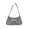 Niche Design Underarm Bag Women's 2025 New Versatile Bow Baguette Bag Premium Texture Handbag