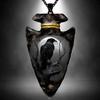 Indian Elder Pendant Animal Necklace Black Link Chain Necklace Punk Style Men's Necklace Valentine's Day Gift Hip Hop