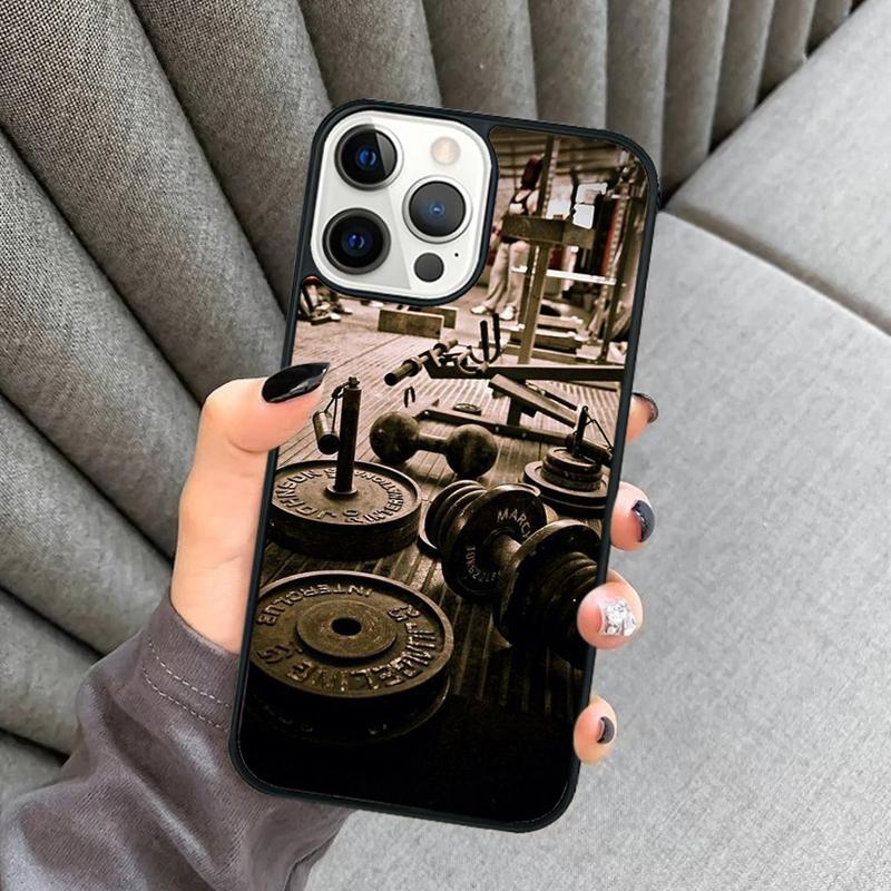 Motivational Gym Fitness Quotes Phone Case For iPhone 17 Air 16 16e 15 13 14 Pro Max 11 12 Plus 2022 MAX Cover coque