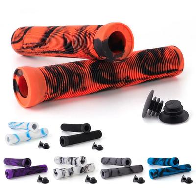 Rubber Bicycle Handlebar Grips Non-slip Mtb Cuffs Lengthening Thickening Soft Scooter Bike Handle Bar Covers Cycling Accessories