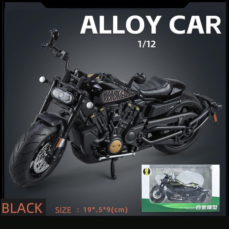 

1/12 SportsterS Kawasaki ZX-6R Alloy Cars Models Motorbike Toys Diecast Sound Light Motorcycle Series Model Kids Christmas Gifts