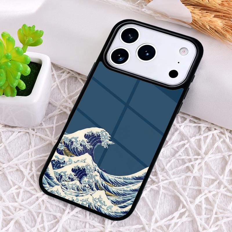The Great Wave Off Kanagawa Shockproof Phone Case for iPhone 17 Air 16e 15 11 12 14 13 Pro Max Cover Coque