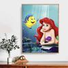 DIY Diamond Painting Playing Fish Cross Stitch Kit Mosaic Art Diamond Painting Full Circle Diamond Home Decoration