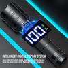 High Power Strong Light Long Range LEP Flashlight USB Charging 26650 Lithium Battery Outdoor Telescopic Zoom Super Bright Torch