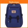 Large Capacity Oxford Student Mbke Letter Backpack With Antiwater Material And Air Cushion Straps For School