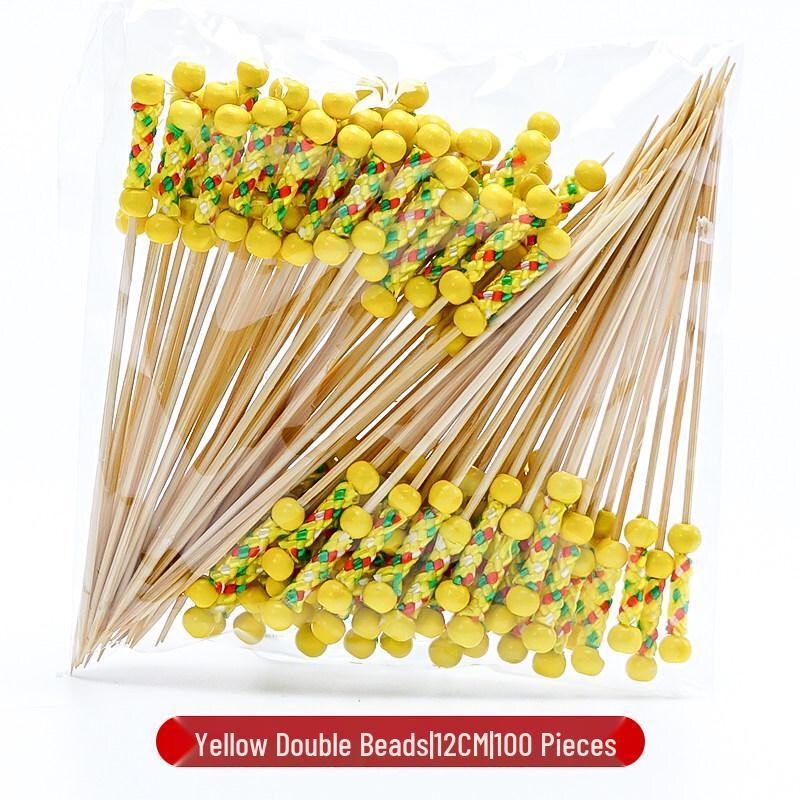 ZISIZ Bamboo Fruit & Cocktail Picks