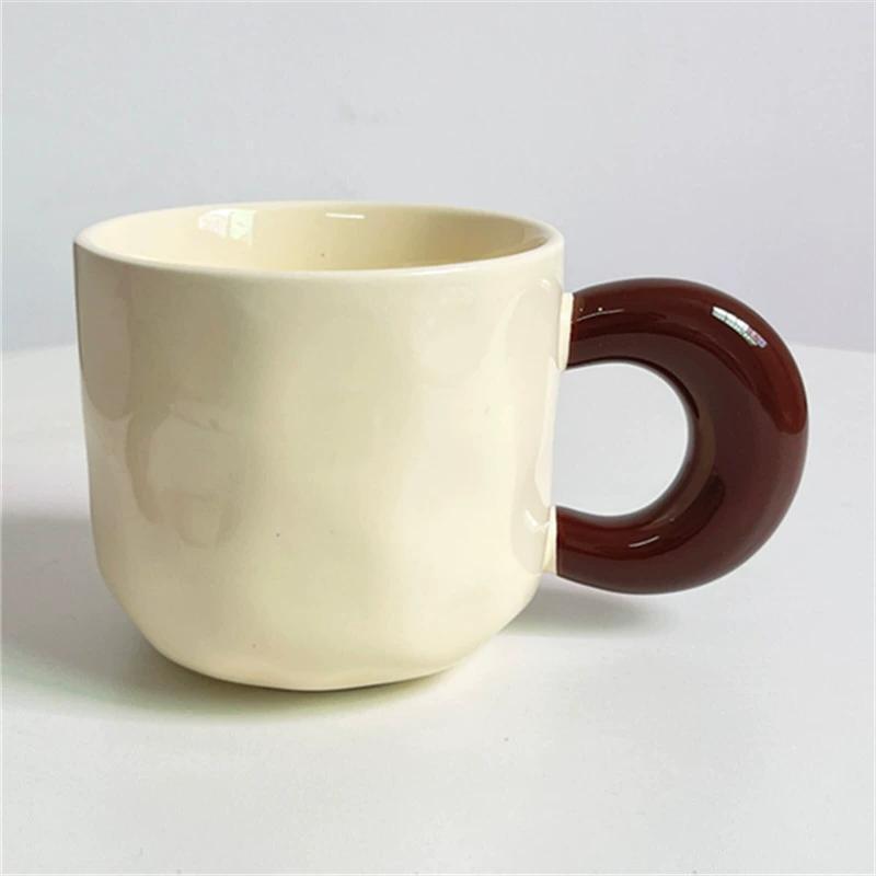 

Сувенирная керамическая кружка с мультяшным медведем, персонализированная креативная кружка, парная чашка для воды, подарок на день рождения для девочки 401-500ml