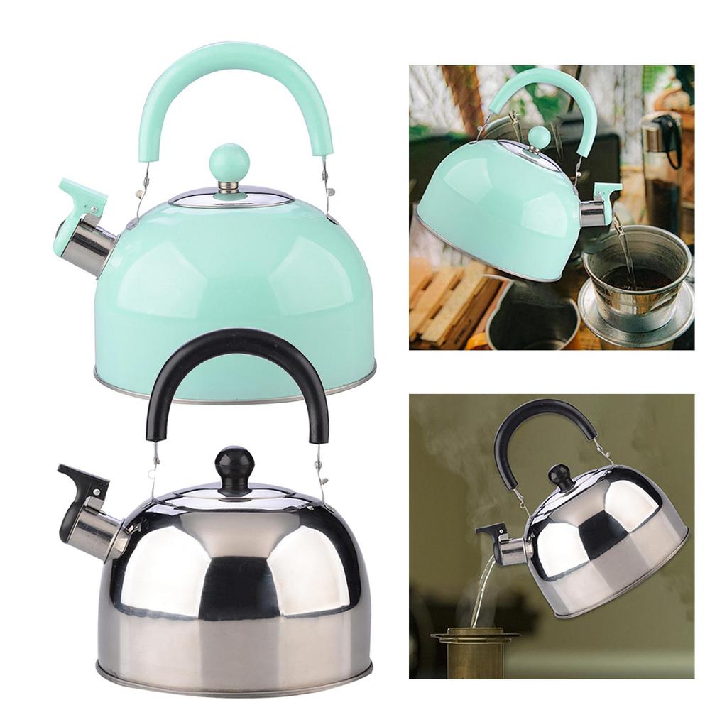 Whistling Tea Kettle Tea Pot Water Kettle Bakelite Handle Loud Whistle for Gas Induction Gas Electric Applicable