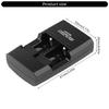 LiFePo4 Battery Charger Multifunctional 2 Slot Intelligent Lithium Battery Holder For RCR123 RCR2 16340 17335 14250