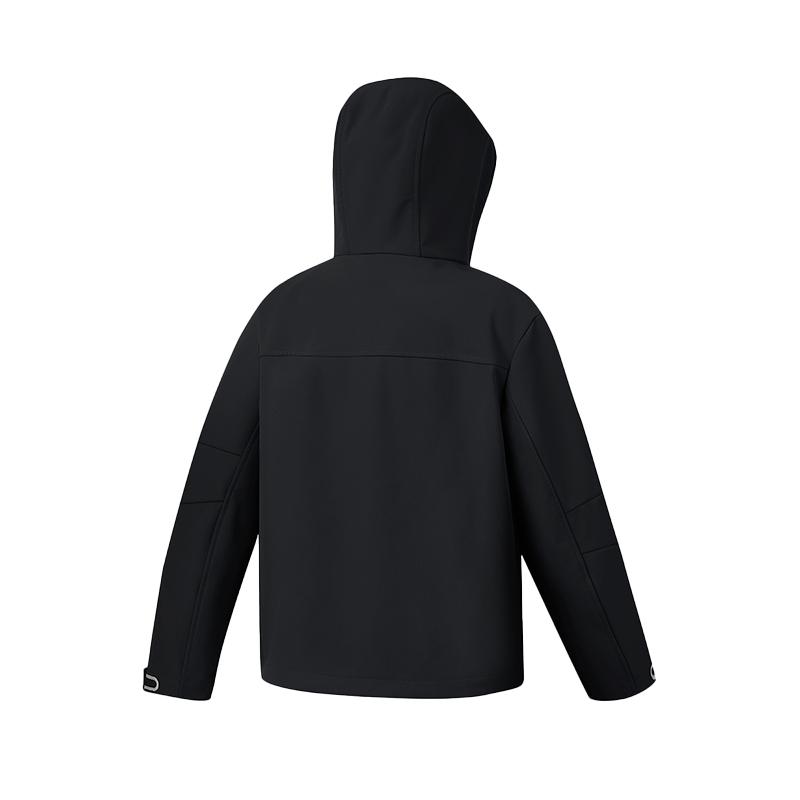 Fila Fitness Removable Three-In-One Minimalist Fashion Sports Casual Training Versatile Warm Hooded Two-Piece Down Jacket A11W611905FBK