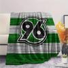 Hannover 96 Flannel Blanket, High quality Comfortable for All Seasons, Home Decor, Warmth and Comfort
