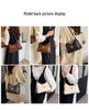 Damen Herbst 2025 Vielseitige Tasche: Schlichtes Schulter- & Umhänge-Unterarm-Design