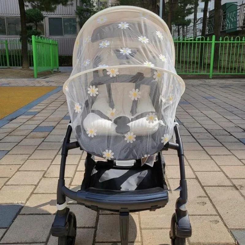 NUOVA Zanzariera Estiva per Passeggino Bambino Rete Anti Zanzare Insetti Rete di Protezione Sicura per Neonati Accessori Passeggino