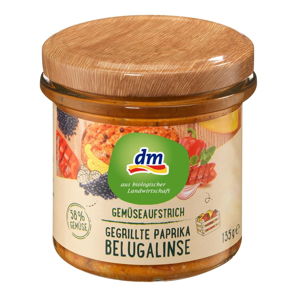 German Dm Roasted Paprika & Lentil Spread 135G