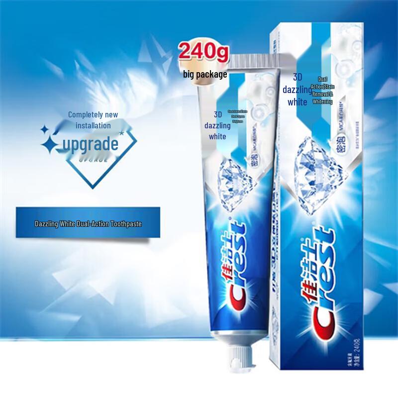 Crest 3D White Dual Effect Toothpaste