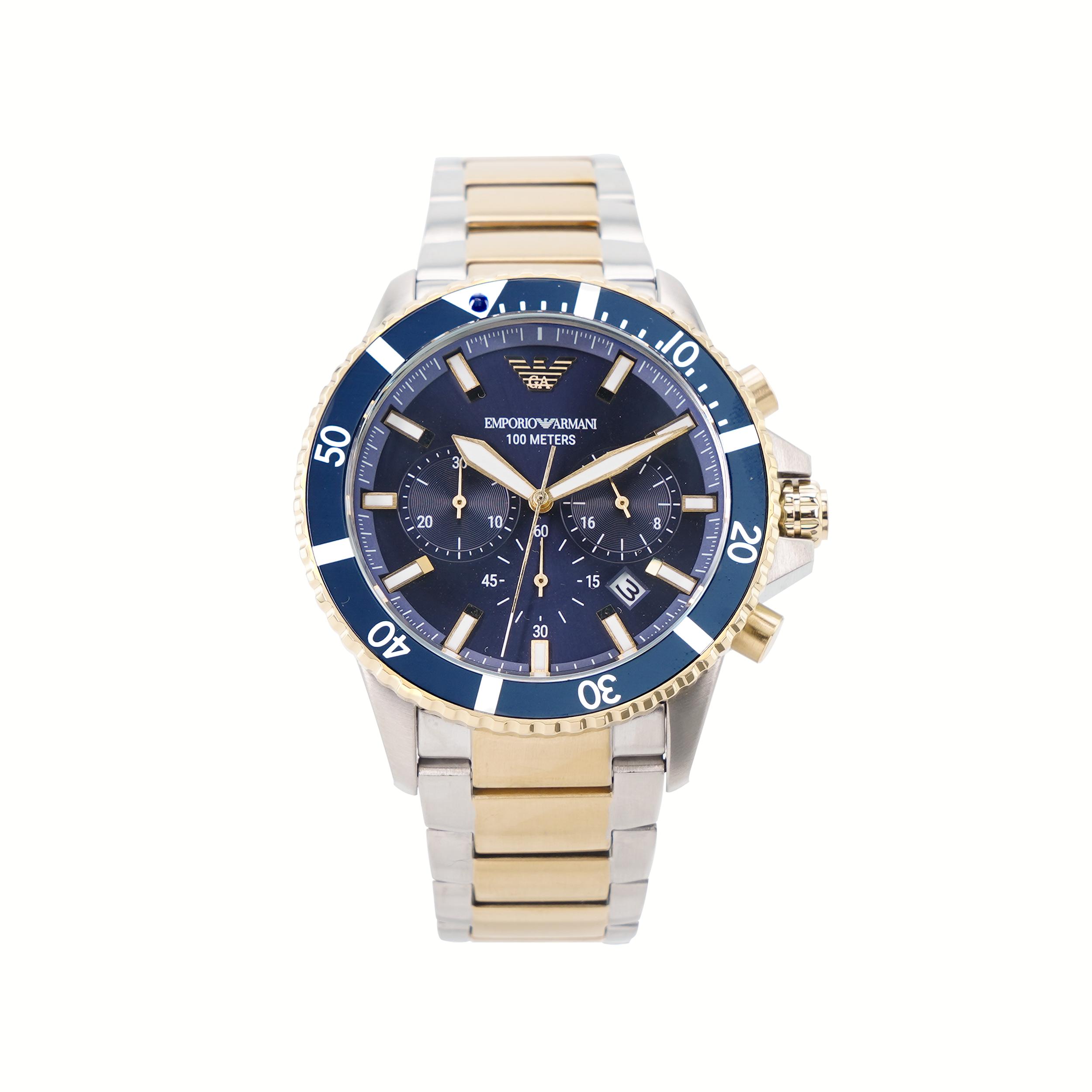

EMPORIO ARMANI Men Watch AR11362-CLG Blue Dial