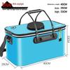 Foldable EVA Fishing Bucket with Fish Protection and Multi-Purpose Design