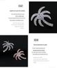 Men's Personalized Coconut Tree Brooch: High-End Zirconia Lapel Pin & Anti-Exposure Button for Women's Shirts