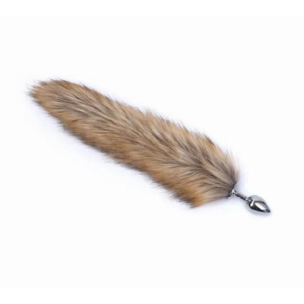 S M L Szie Metal Anal Plug Simulation Fox Tail Erotic Anus Sex Toys For Woman Men Dildo for Anal Butt Plug Adult Accessories