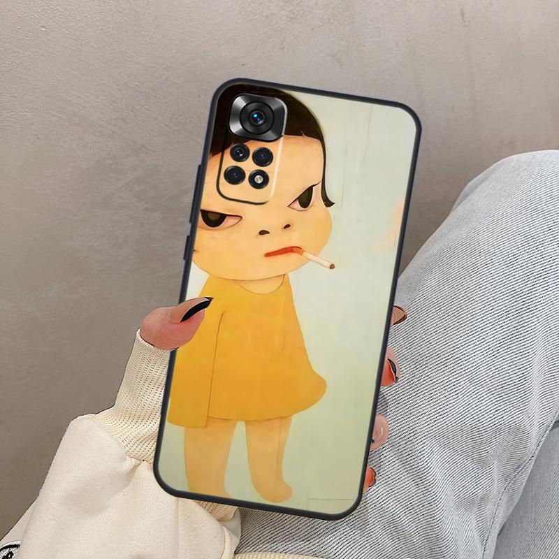 

Yoshitomo Nara Funda For Xiaomi Redmi Note 10 8 9 11 12 Pro Plus Note 11S 10S 9S Redmi 12C 10C 9A 9C Case Redmi Note 9 Pro