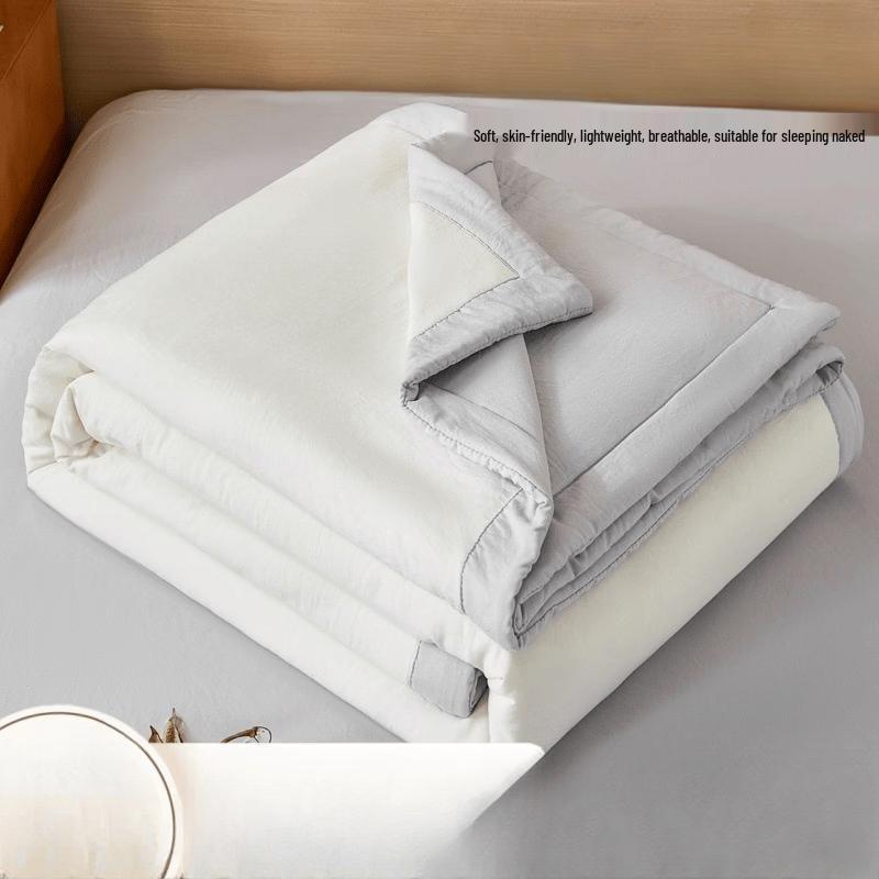 LISM Two-Tone Cotton Summer Quilt