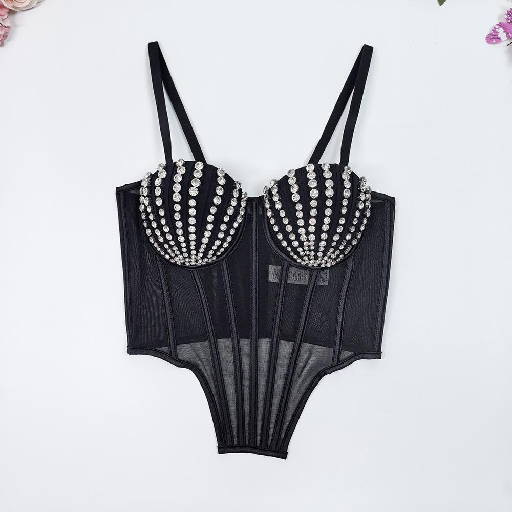 

Корсеты, модная и элегантная женская одежда 34B чёрный