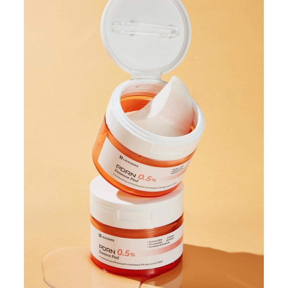 Leaders Cosmetics [2 шт.] Leaders Pdrn 0.5 Эссенс-пэды 135 мл 70 листов NONE