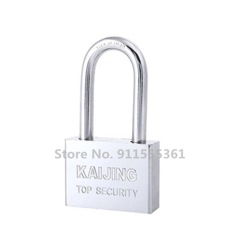 Stainless Steel Padlock Cabinet Outdoor Lock Durable Use Heavy Duty High Security Solid  Door Gate Box Safety
