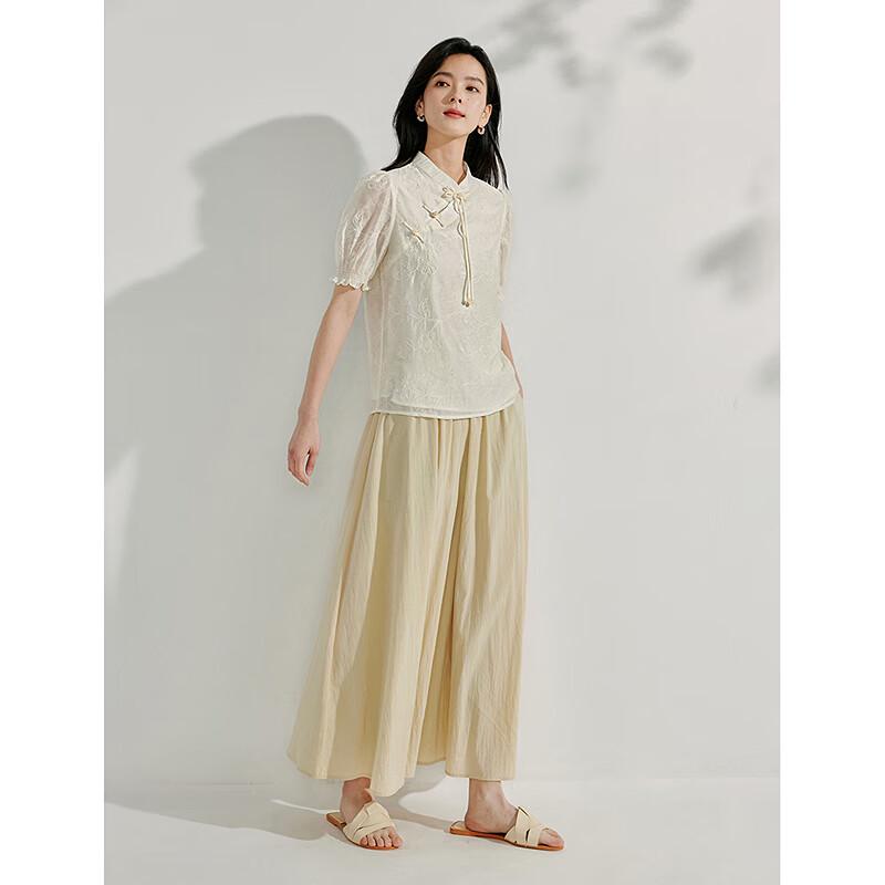 Inman Women's Lyocell Loose Wide-Leg Pants