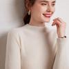 Fanzhen Women's 100% Cashmere Half-High Neck Sweater