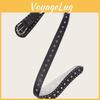 Punk Fashion Style Rivet Leather Belt Waist Accessory With Metal Buckle Pin