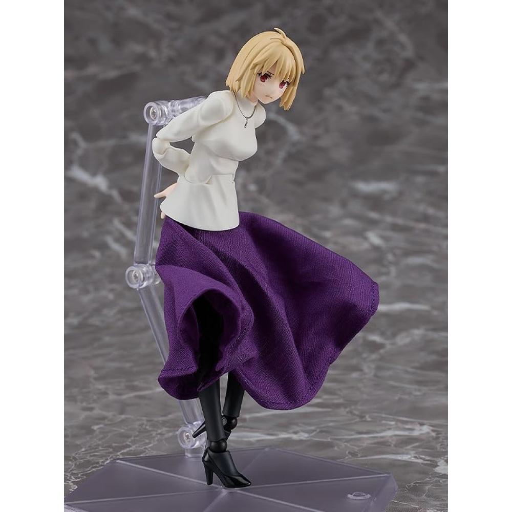 Figma Tsukihime A Piece of Blue Glass Moon Arcueid Brunstad DX Edition Non-scale Plastic Painted Movable Figure