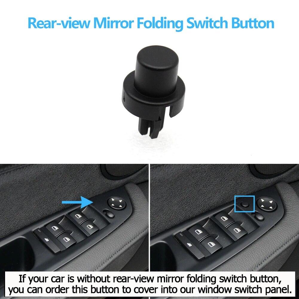 

Комплект из 4 шт., подлокотник для межкомнатной двери с левым рулем и правым рулем, сменная ручка для BMW X5 X6 E70 E71 E72 2007-2014 Folding Button 1PC