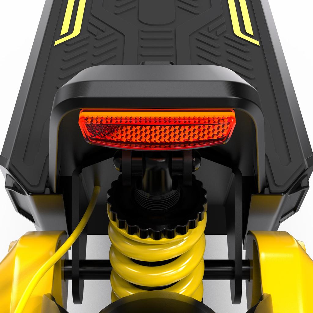 OOTD S10 Electric Scooter Outfit: 10-inch 1400W Motor, 48V 20AH, Maximum Range 70km, Maximum Load 120kg, Black