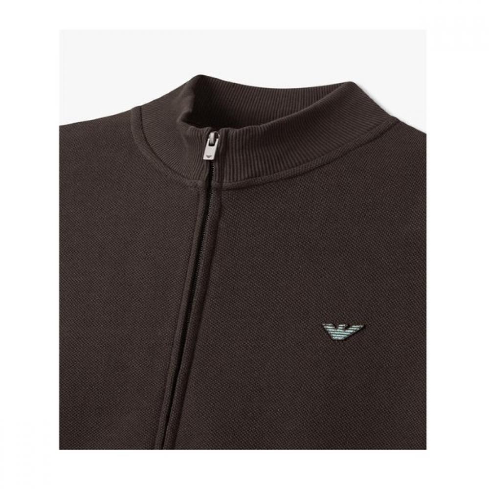 Emporio Armani Men S Logo Patch Full Zip SweatShirt   Jogger pantS 0815338003