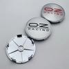 4 Stück OZ Racing Logo Emblem Auto Radnabendeckel 68MM Clips 63MM Räder Radkappe O.Z Abzeichen Felge Radnabendeckel Staubschutz Auto Zubehör