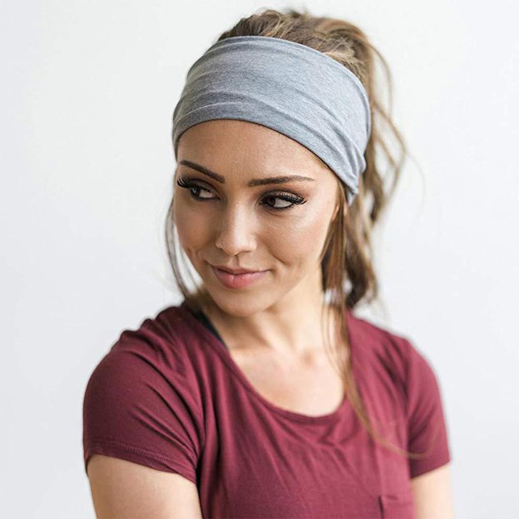 Fitness vybavení Jóga Hair Band Jogging Páska pohlcující pot Silikonová protiskluzová čelenka proti pocení Sportovní čelenka