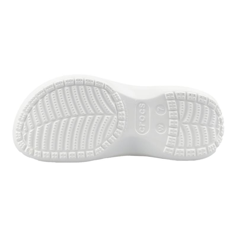 Crocs EVA GGMZ Escape Diary Empty Valley Orchid Spring Atmosphere Elegant Simple Small Fresh Hole Shoes Women's White
