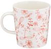 Mino Ware Light Vessel Pen Flower Mug Red K80078