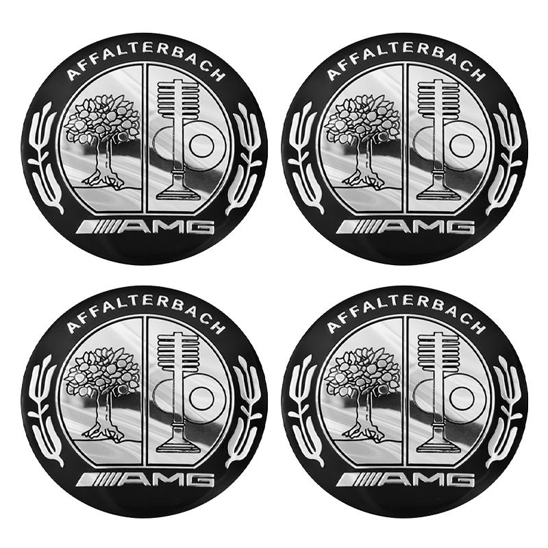 4Pcs 56mm Car Wheel Hub Center Cap Emblem Badge Stickers For Mercedes Benz AMG W205 W204 W206 W213 W212 W211 W222 W221 W177 W176