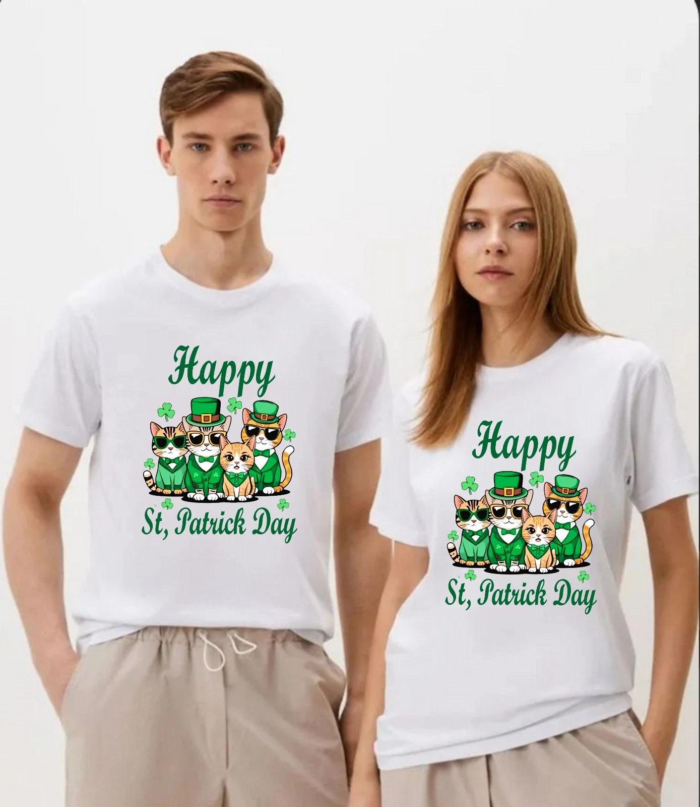 Happy St Patrick s Day Celebration T-Shirt, Funny Irish Culture Paddy s Day Tee 2XL