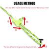 10/20PCS Tent Rope Fastener Adjuster Outdoor Camping Triangle Non-Slip Hiking Rope Buckles Stopper Tools Adjust Rope Accessories