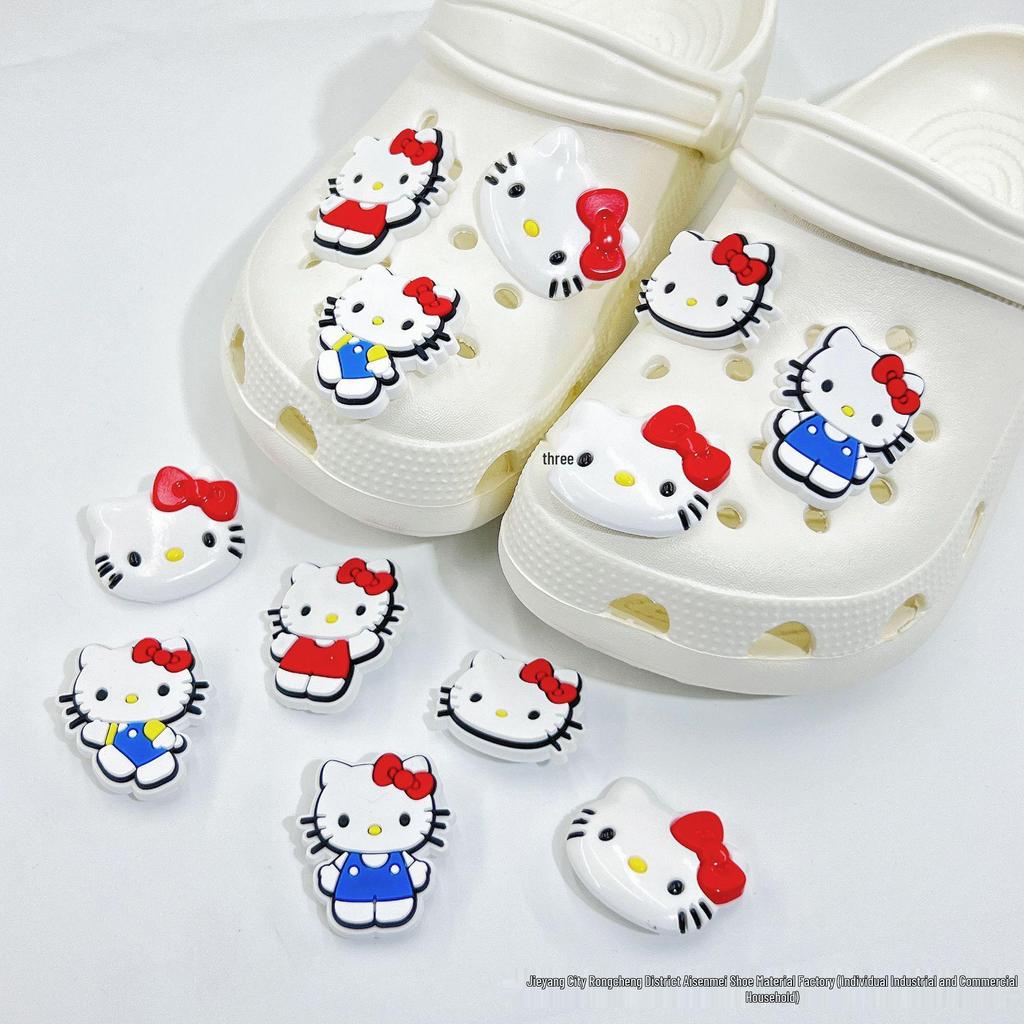 Cute Cartoon Shoe Charms: Kids' Croc Accessories, 3D Snap-On Flower Decorations for Boys & Girls